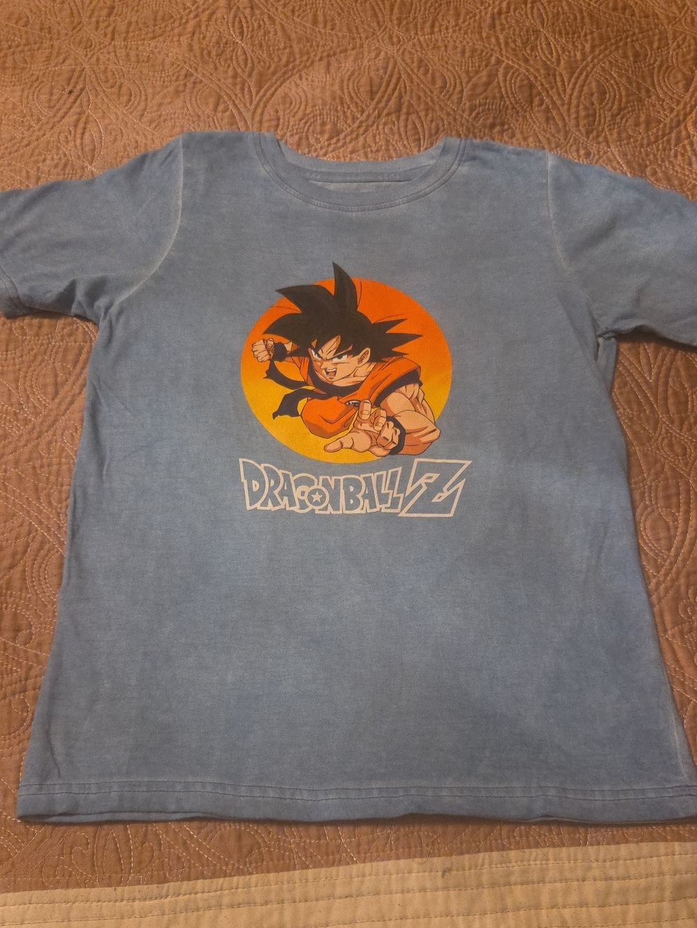 Kids Dragon Ball Z Goku Graphic Tee - Light Blue (Carter's)
